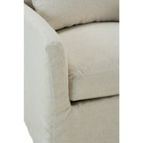 Lilah Slipcover Swivel Glider - Pearl