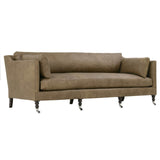 Madeline Leather Sofa