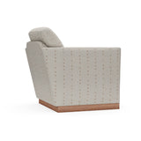 Allie Swivel Chair - Nugget