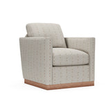 Allie Swivel Chair - Nugget