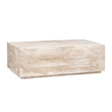 Travertine Slab Cocktail Table
