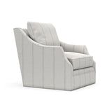 Kara Swivel Glider - Pinstripe