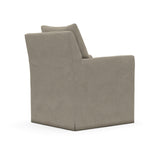Lilah Slipcover Swivel Glider - Pebble