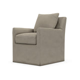 Lilah Slipcover Swivel Glider - Pebble