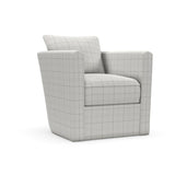 Rothko Swivel Chair - Plaid