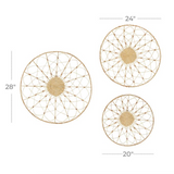 Rattan Wire Wall Basket
