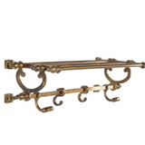Vintage Gold Wall Shelf
