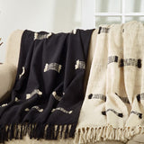 Fringe Line Throw