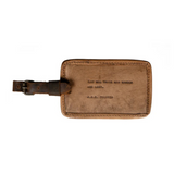 Leather Luggage Tag