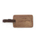 Leather Luggage Tag