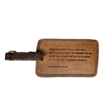 Leather Luggage Tag