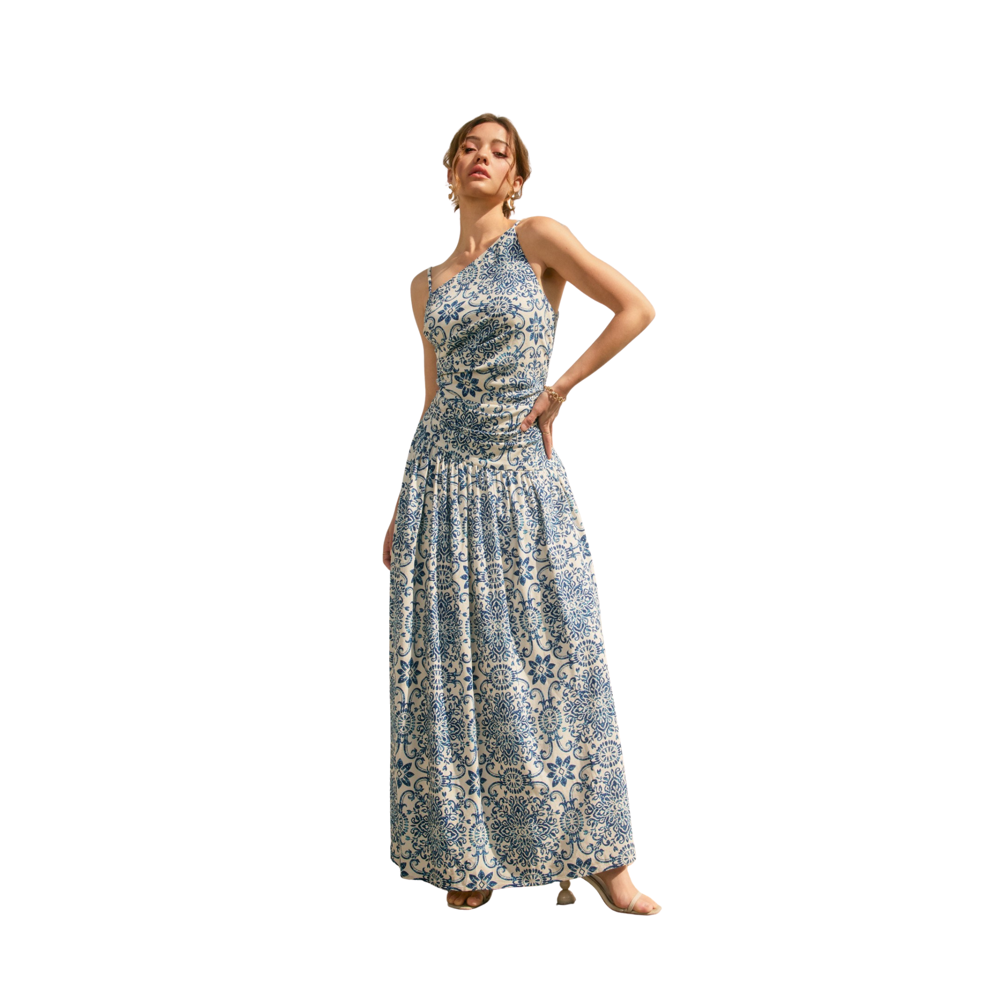 June Asymmetric Dress