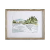 Serene Lakes Art