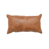 Leather Dumont Chestnut Pillow