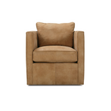Rothko Swivel Chair - Butterscotch Leather