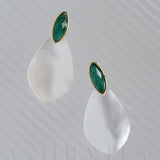 Tara Emerald Earrings