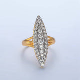 Solitaire Mixed Metal Ring