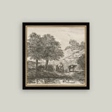 Landscape with Family Art