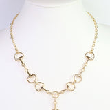 Spirit Horsebit Link Necklace