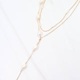 Bradley Pearl Drop Necklace
