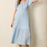 Baby Blue Midi Dress