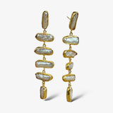 Layered Pearl Earring