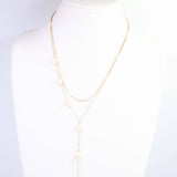 Bradley Pearl Drop Necklace