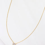 Lincoln CZ Baguette Necklace