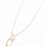 Gabby Long Pendant Necklace