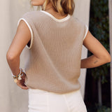 Rolled Edge Sweater