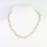 Niles Textured Link Necklace