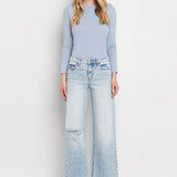 Chloe High Rise Wide Leg Jeans