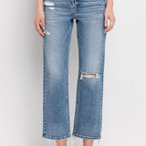 Blythe Crop Straight Jeans