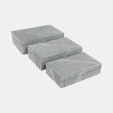 Resin Stripe Decorative Box