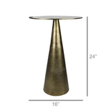 Copland Brass Side Table