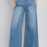 Kullan High Rise Wide Leg Jeans