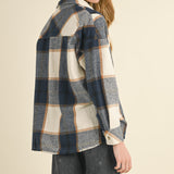 Harlow Plaid Pullover Shacket