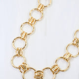 Amie Round Link Necklace