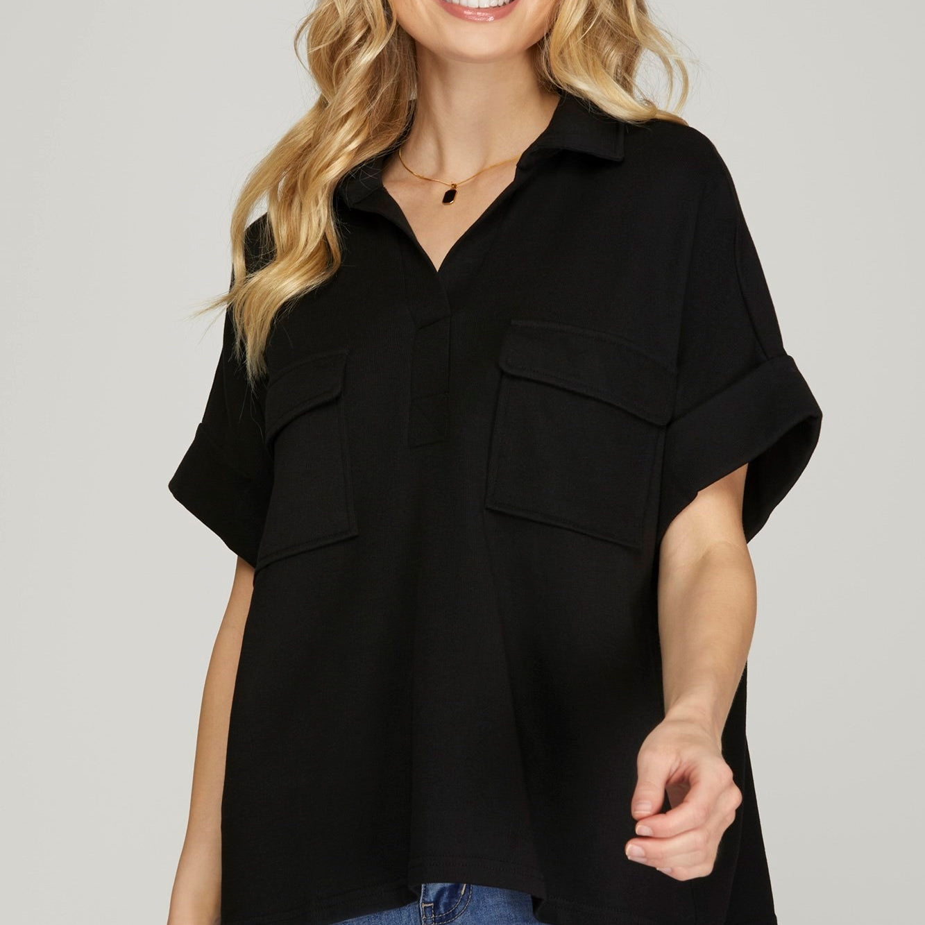 Folded Pocket Top