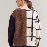 Georgie Color Block Cardigan