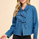 Char Denim Blouse