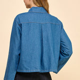 Char Denim Blouse