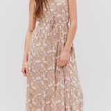Block Print Floral Dress