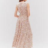 Block Print Floral Dress
