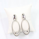 Emilia Oval Door Knocker Earring