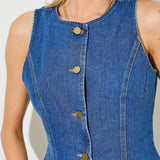 Jaylen Denim Vest