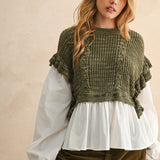 Moxie Sweater Blouse