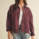 Cherry Denim Jacket