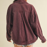 Cherry Denim Jacket