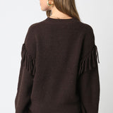 Kris Fringe Sweater